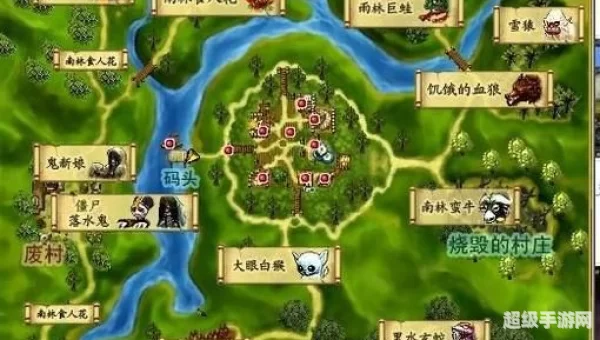 热血江湖地图