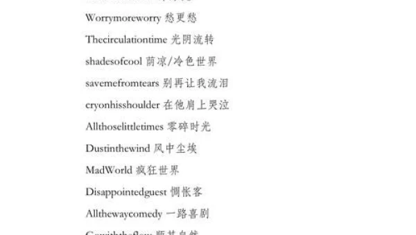 穿越火线的英文