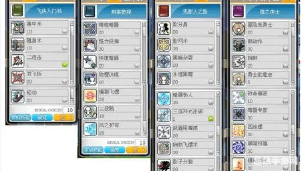 飞侠加点
