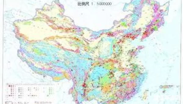 钴矿石分布图